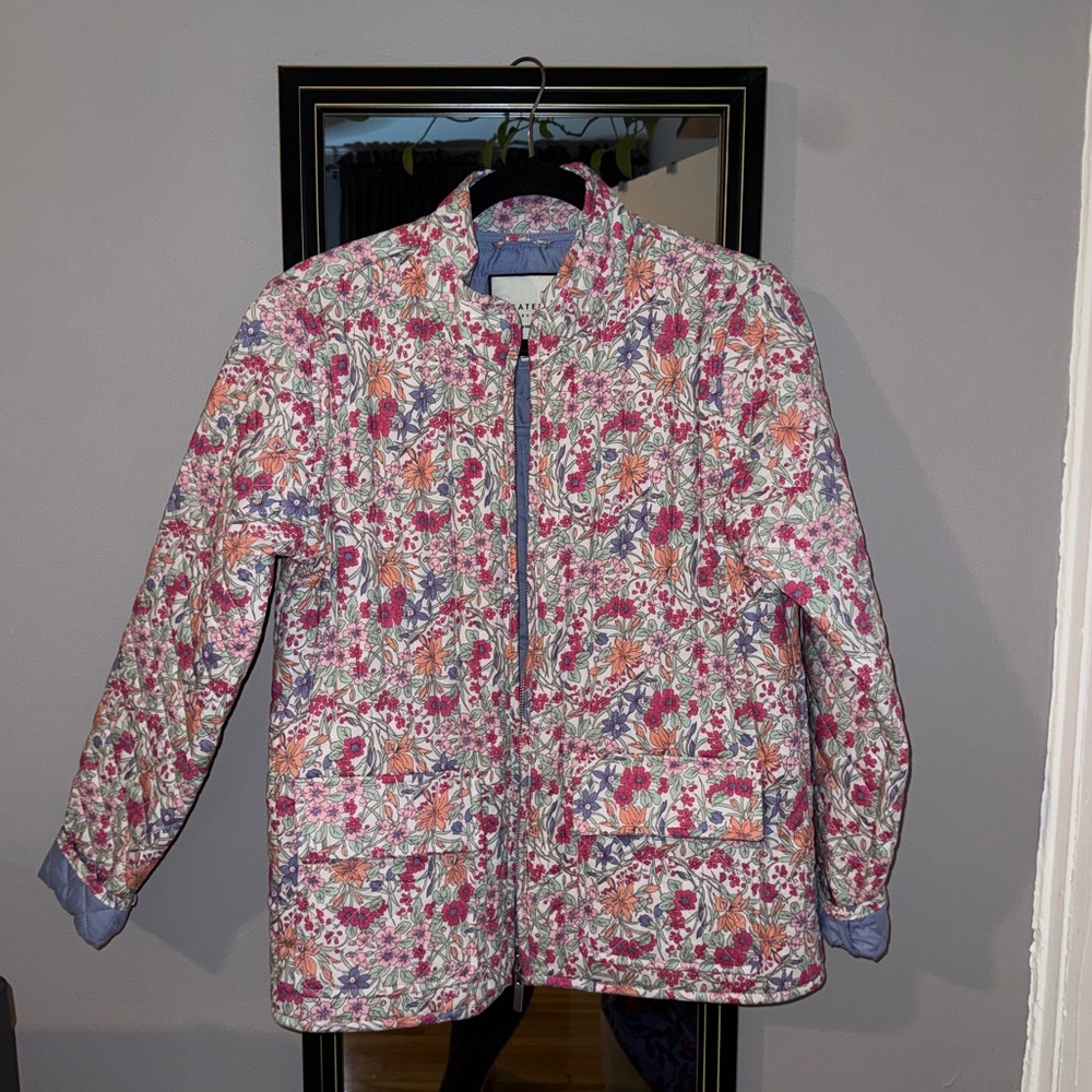 Bagatelle Collection Woman’s Floral Quilted Jacket
